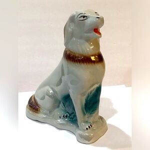 Vintage Staffordshire Cocker Spaniel Mantle Art dog figurine early 1900’s EUC